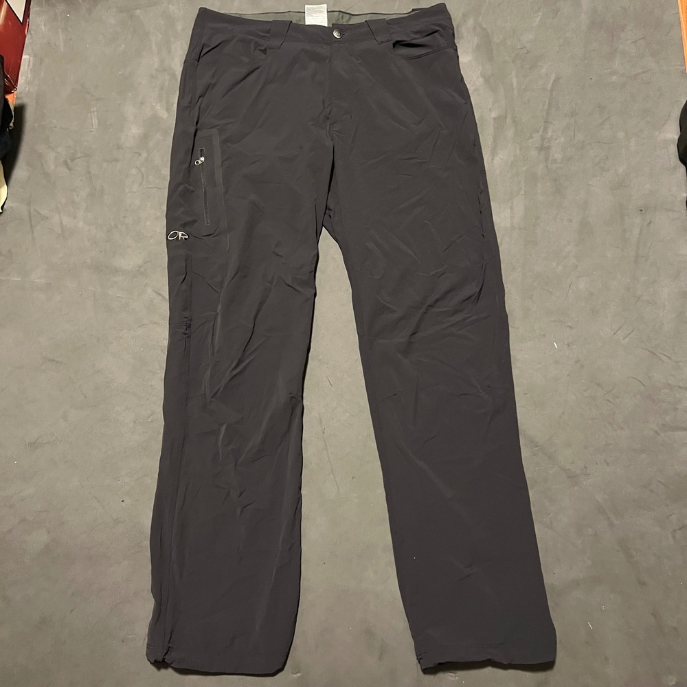 Outdoor Research Ferrosi Pants Men 34x32 Black Hiking Climbing Outdoor